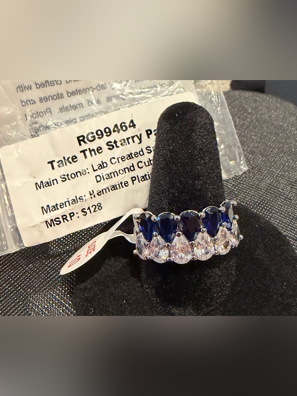 BP RG99464 Take The Starry Path Ring Size 10